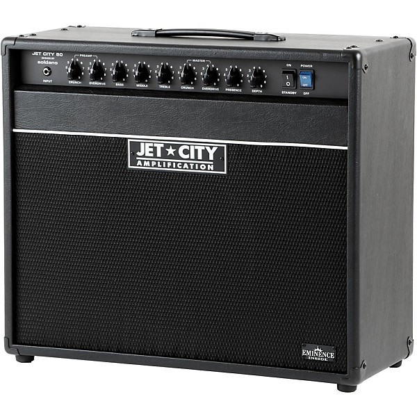 Open Box Jet City Amplification JCA5012C 50W 1x12 Tube Guitar Combo Amp Level 2 Black 888365734705
