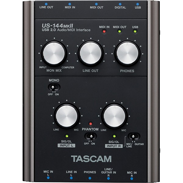 M-Audio Tascam US-144MKII and M-Audio CX5 Recording Package