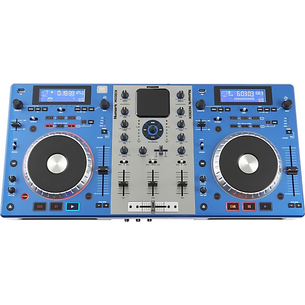 Open Box Numark Mixdeck Universal DJ System Blue | Guitar Center
