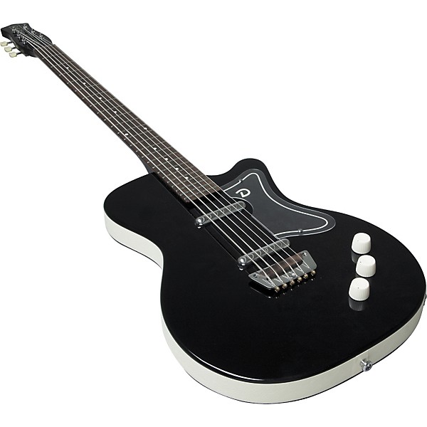 Danelectro 6 String Electric Bass Guitar Black