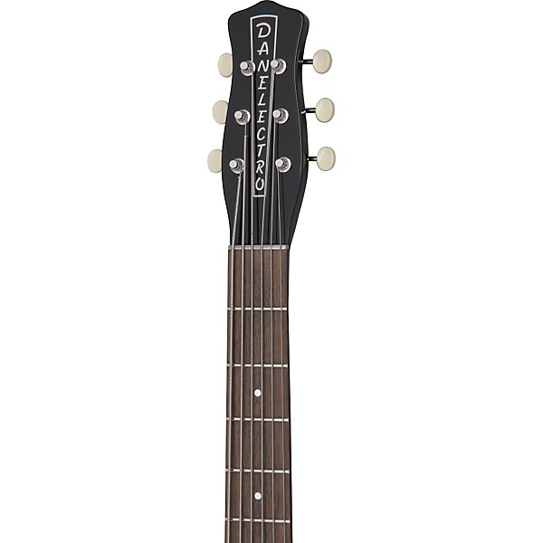 Danelectro 6 String Electric Bass Guitar Black