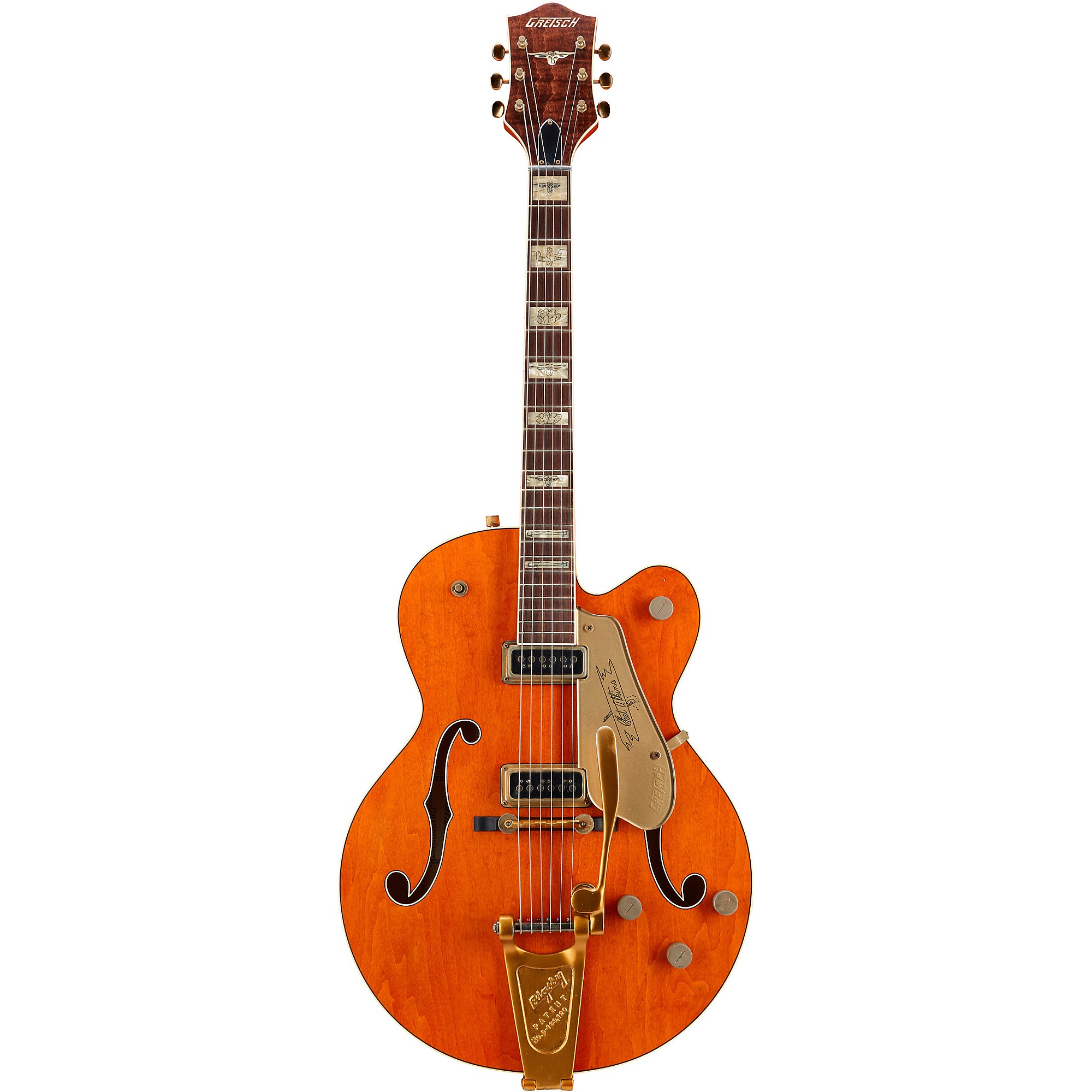 Platinum Gretsch Guitars Custom Shop 6120 DSW '55 Relic Electric