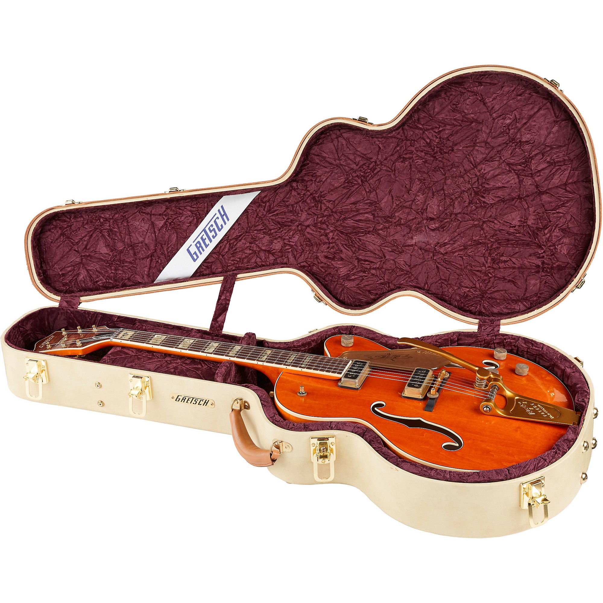 Platinum Gretsch Guitars Custom Shop 6120 DSW '55 Relic Electric
