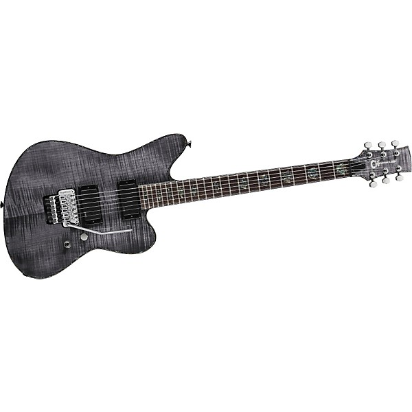 Charvel Desolation Skatecaster SK-1 FR Electric Guitar Transparent Black