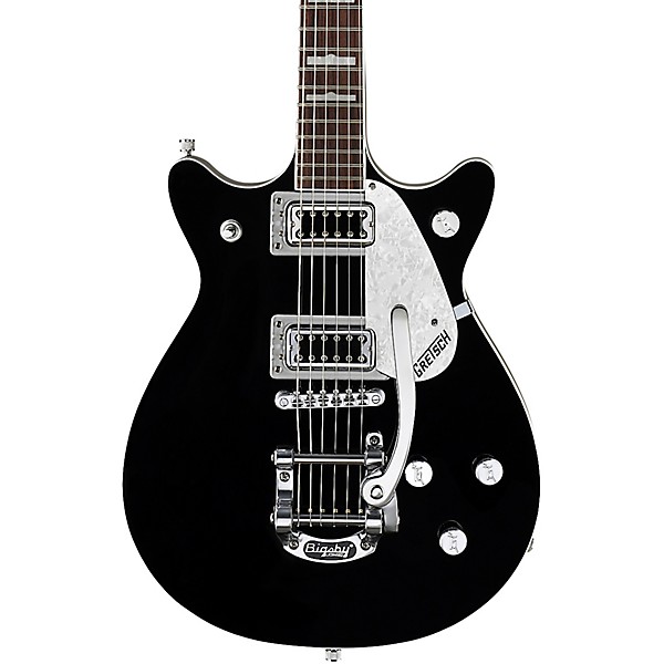 Open Box Gretsch Guitars G5445T Electromatic Double Jet w/Bigsby Electric Guitar Level 2 Black 888366039083