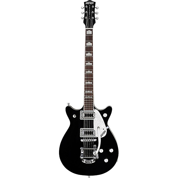 Open Box Gretsch Guitars G5445T Electromatic Double Jet w/Bigsby Electric Guitar Level 2 Black 888366039083
