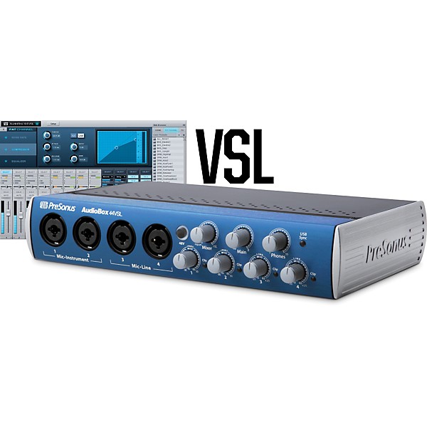 Restock PreSonus Audiobox 44VSL USB 2.0 Recording System