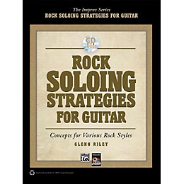 Alfred Rock Soloing Strategies for Guitar - Book & CD