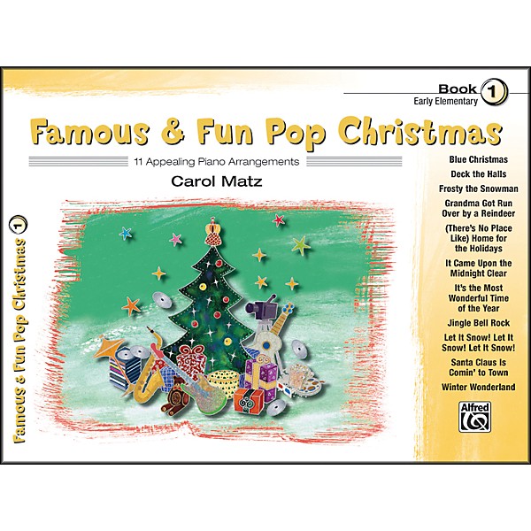 Alfred Famous & Fun Pop Christmas Book 1