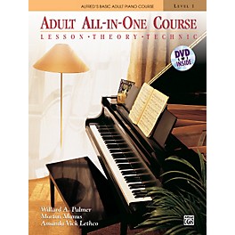 Alfred Alfred's Basic Adult All-in-One Course Book 1 & DVD