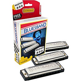 Hohner Blues Band Harmonica Value Pack