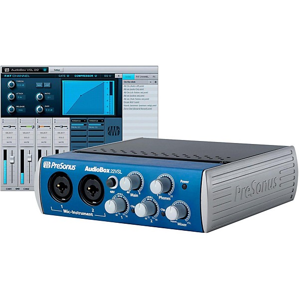 Restock PreSonus Audiobox 22VSL USB 2.0 Recording System | Guitar