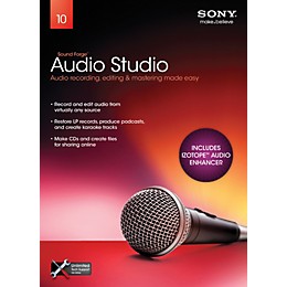 Sony Sound Forge Audio Studio 10 - 2011