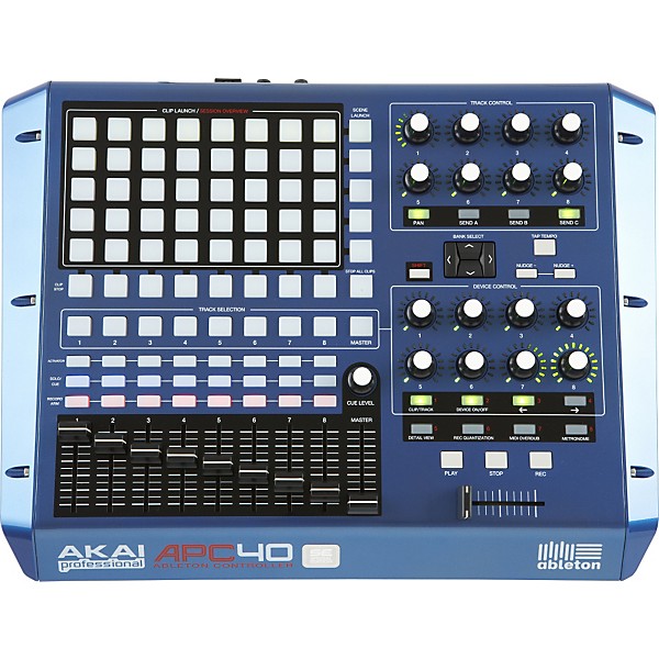 Akai Professional APC40 Ableton Performance Controller - Limited Edition Blue