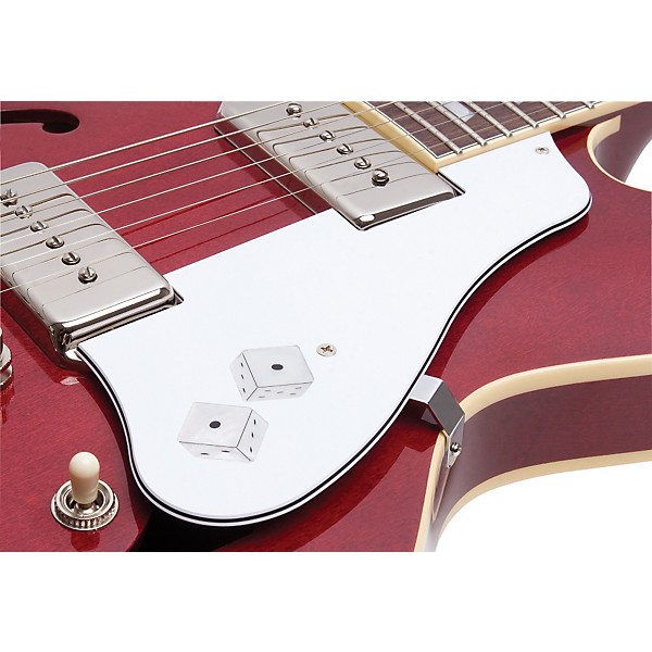 Epiphone Limited Edition Elitist Dwight Trash Casino Outfit Roulette Red