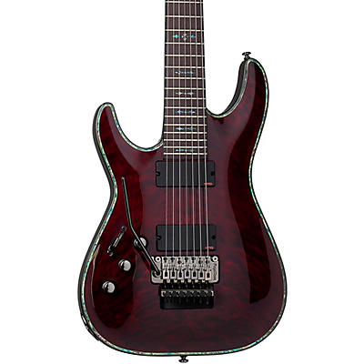Schecter Guitar Research Hellraiser Left-Handed C-7 Fr Electric Guitar Black Cherry for sale