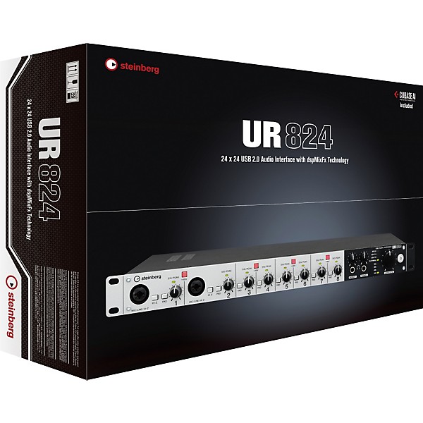 steinberg オーディオインターフェイス UR824 Steinberg UR824 USB 2.0 recording interface at Crutchfield
