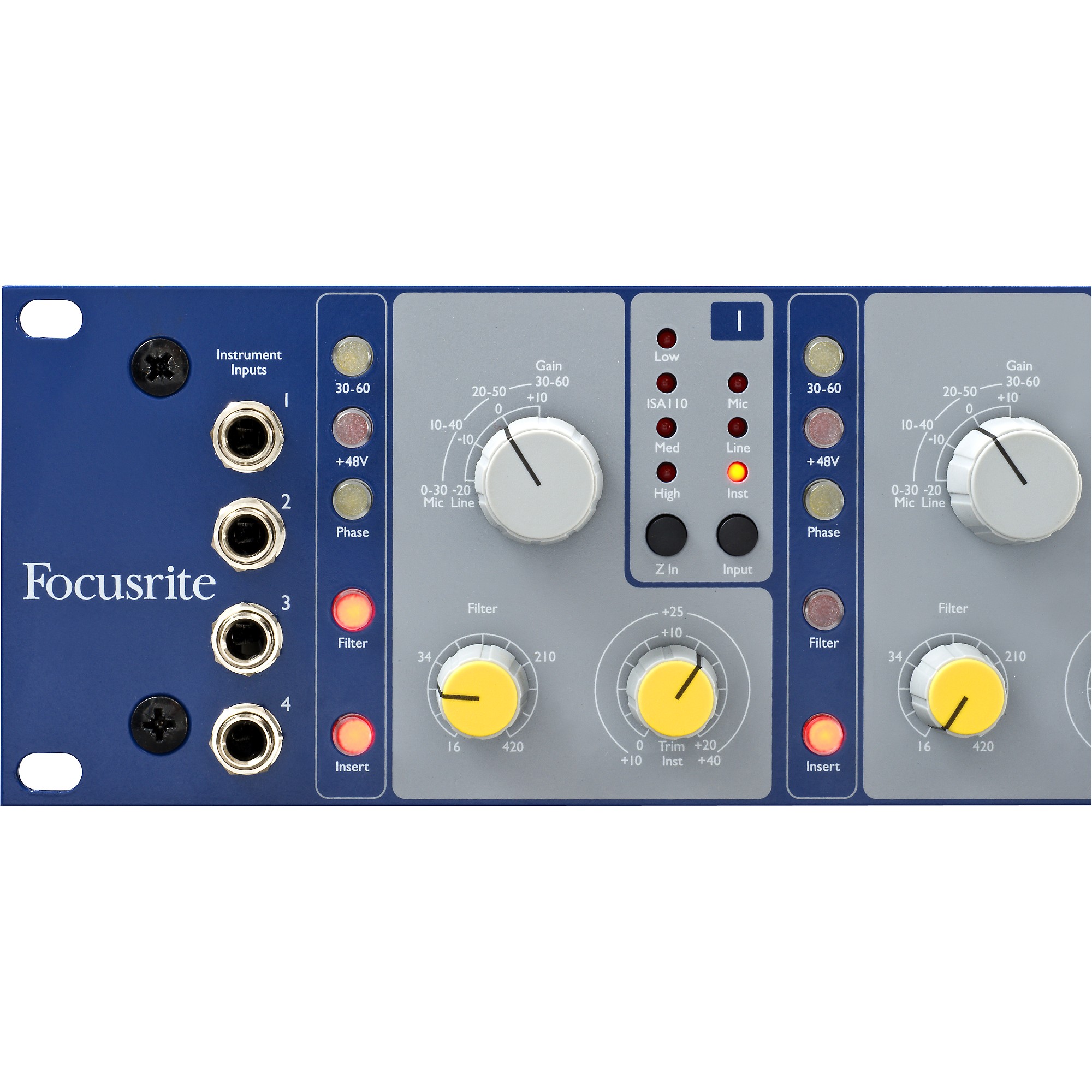 Focusrite ISA 428 mkⅡ Focusrite ISA428 MKII 4-Channel Microphone Preamp | Guitar