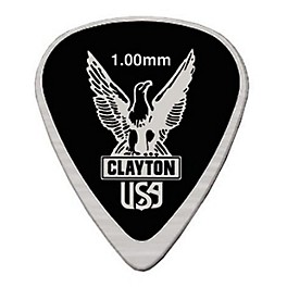 Clayton ZZ-Zinc Standard Metal Guitar Pick 1.0 mm