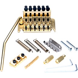 Floyd Rose Special Series Tremolo Bridge with R2 Nut Satin Gold