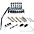 Floyd Rose Special Series Tremolo Bridge with R2 Nut Black Floyd Rose Special Series Tremolo Bridge with R2 Nut Chrome