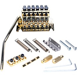 Floyd Rose Special Series Tremolo Bridge with R3 Nut Black Floyd Rose Special Series Tremolo Bridge with R3 Nut Gold