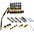 Floyd Rose Special Series Tremolo Bridge with R3 Nut Black Floyd Rose Special Series Tremolo Bridge with R3 Nut Gold