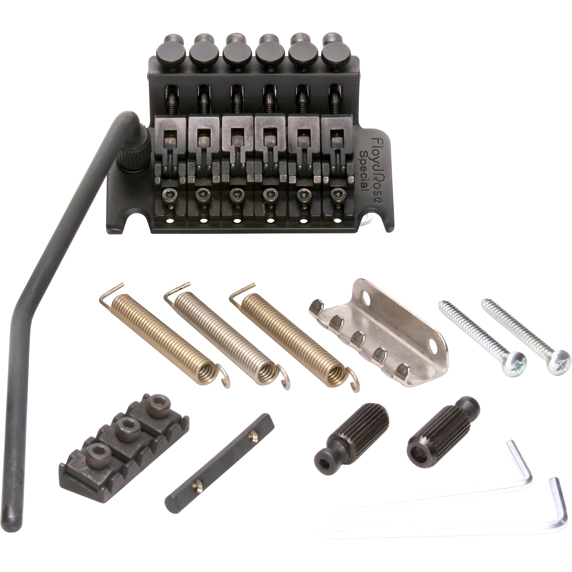 Floyd Rose Special Series Tremolo Bridge with R3 Nut Satin Black