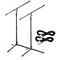 Musician's Gear Tripod Mic Stand With 20' Mic Cable 2-Pack thumbnail