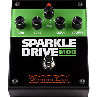 Voodoo Lab Sparkle Drive Mod Overdrive Guitar Effects Pedal for sale