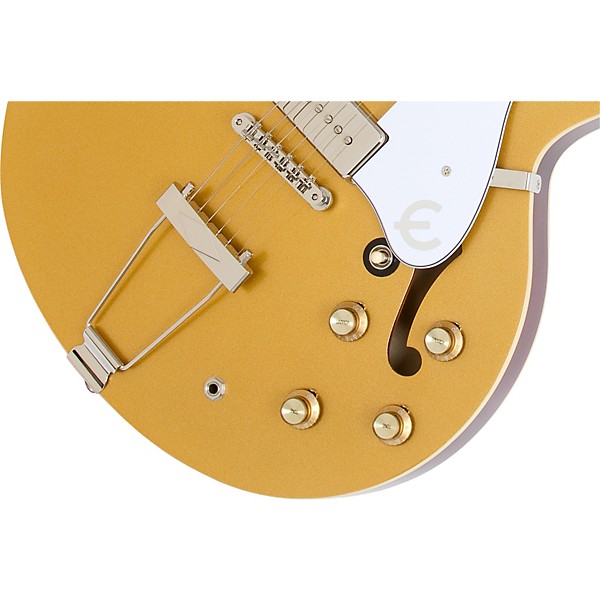 ギター Epiphone Casino Limited lic Gold Epiphone Limited Edition Gold Top Casino Hollowbody Guitar | Reverb