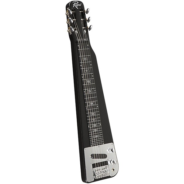Rogue RLS-1 Lap Steel Guitar With Stand and Gig Bag Metallic Black