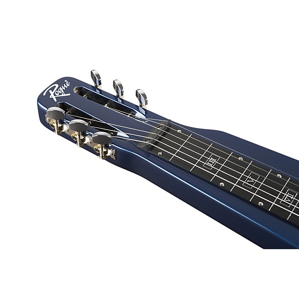 Rogue RLS-1 Lap Steel Guitar With Stand and Gig Bag Metallic Blue