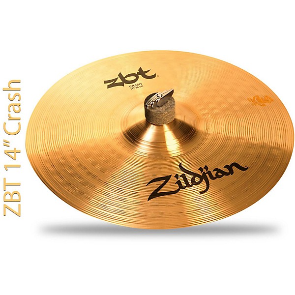 Clearance Zildjian ZBT Pro Cymbal Set With Free 14" ZBT Crash