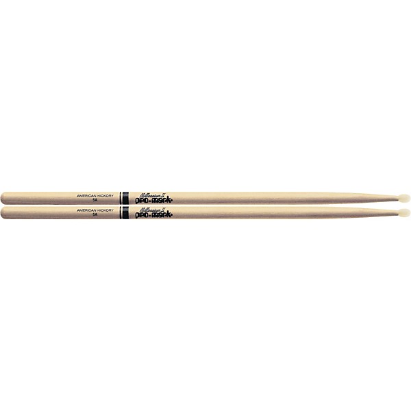 Promark American Hickory Drum Sticks 6-Pair Nylon 5A