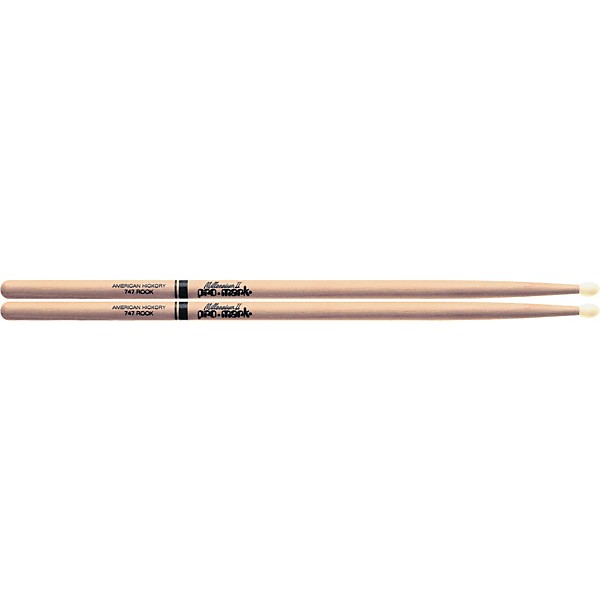 Promark 6-Pair American Hickory Drum Sticks Nylon 747N