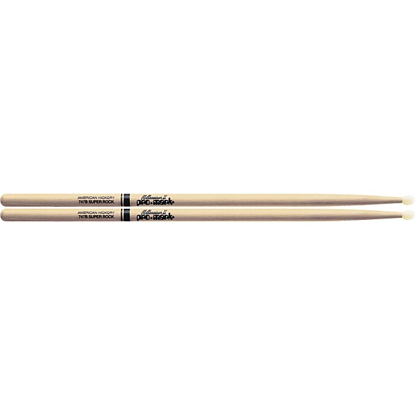 Promark American Hickory Drum Sticks 6-Pair Nylon 747B