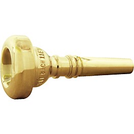 Bach Standard Series Cornet Mouthpiece in Gold Group II 10-1/2DW Bach Standard Series Cornet Mouthpiece in Gold Group II 11EW