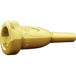 Bach Mega Tone Cornet Mouthpiece in Gold 5C Bach Mega Tone Cornet Mouthpiece in Gold 5C