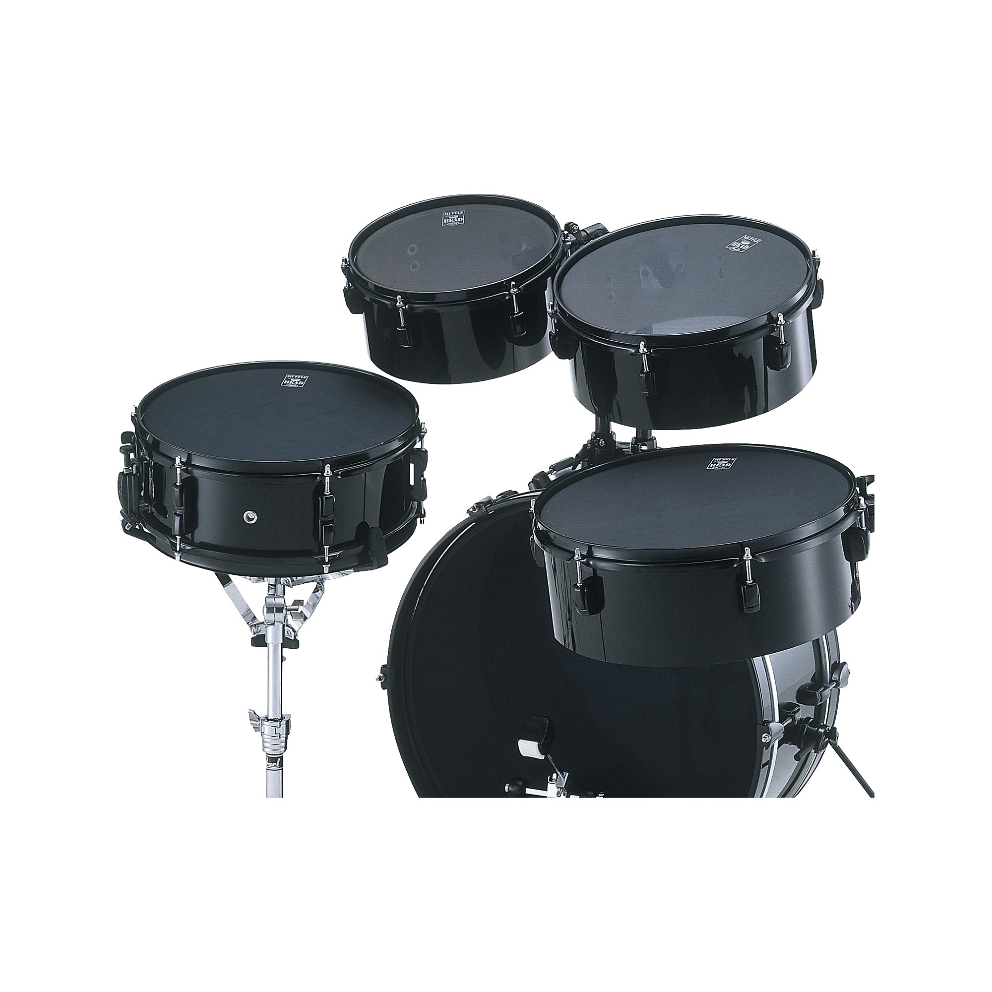 White 5 Pack Drum Skins Set for Drum Drum Heads 12 13 14 16 22 inch Set 