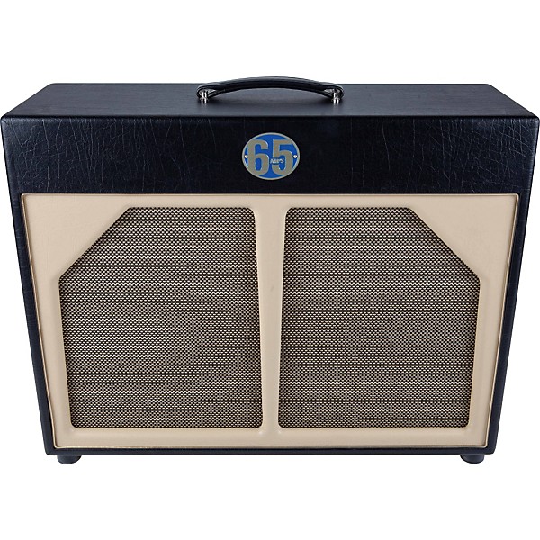 65amps 2x12 Guitar Speaker Cabinet -  Blue Line Black