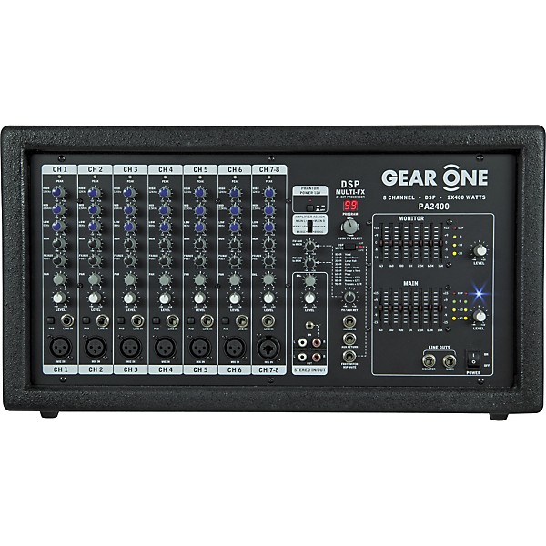 Gear One PA2400 / Kustom KPC215H PA Package