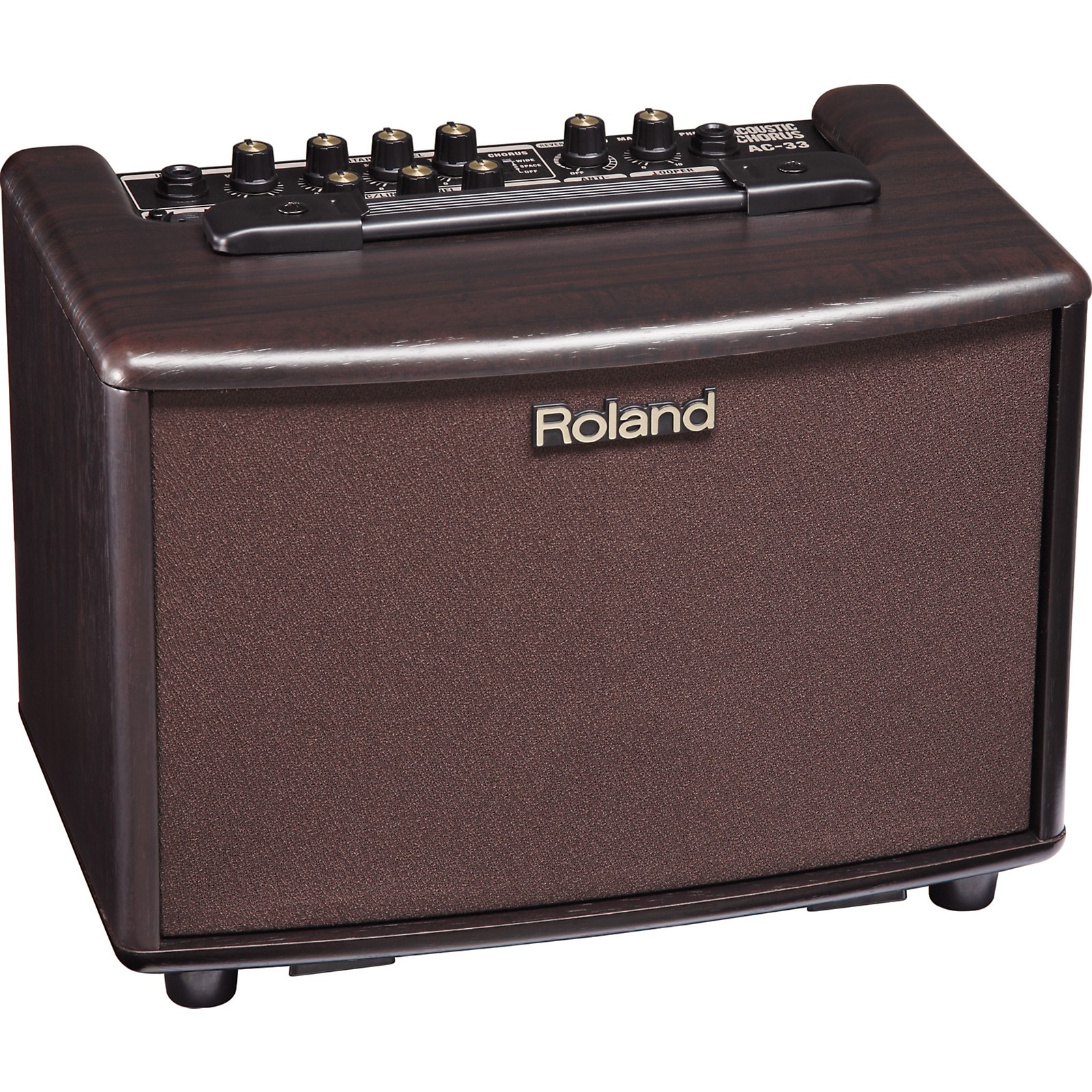 Roland AC-33RW 30W 2x5 Acoustic Combo Amp Rosewood | Guitar Center