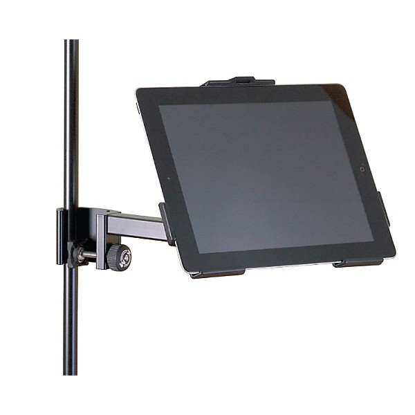K&M iPad Holder with Prismatic Clamp Black