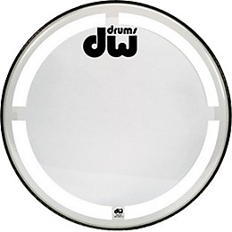 DW Coated Clear Bass Drum Head 20 in.