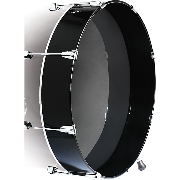 Sound Percussion Labs Extended Resonant Side Bass Drum Hoop 22 x 4 Piano Black