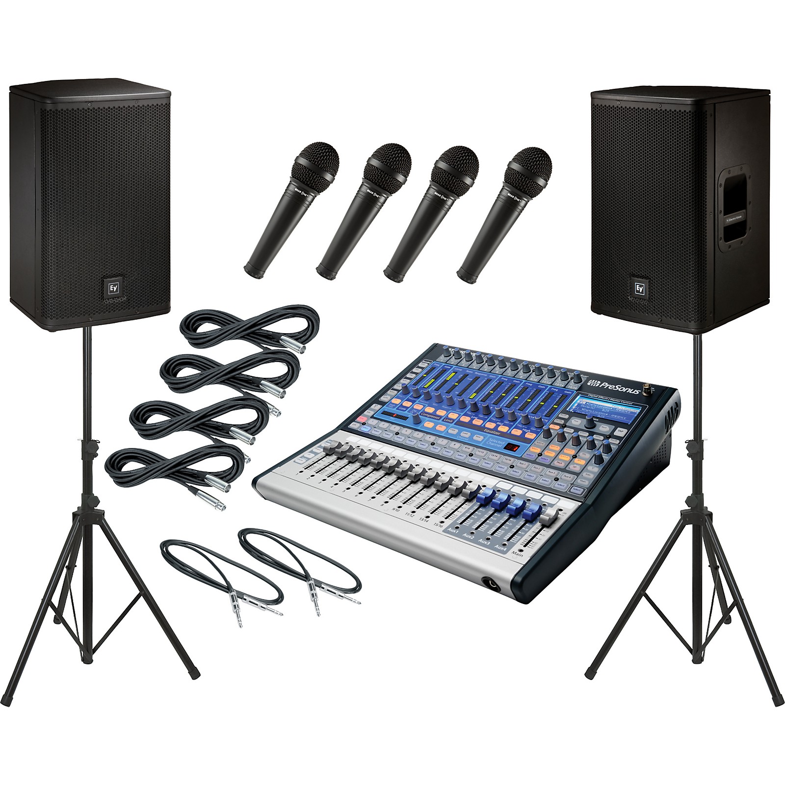 PreSonus Studiolive 16.0.2 / EV ELX112P PA Package | Guitar Center