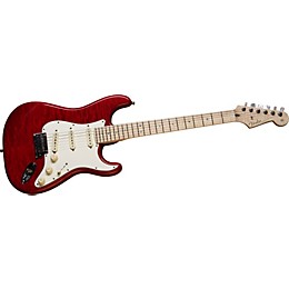 Fender Custom Shop 2012 Custom Deluxe Stratocaster Electric Guitar Candy Red Maple Fretboard