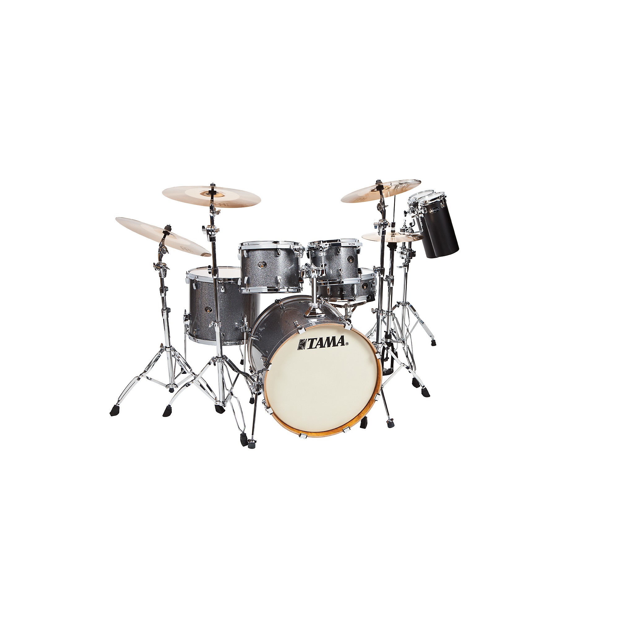 TAMA Silverstar VK Limited Edition 5-Piece Shell Pack Silver TAMA Silverstar VK Limited Edition 5-Piece Shell Pack Silver