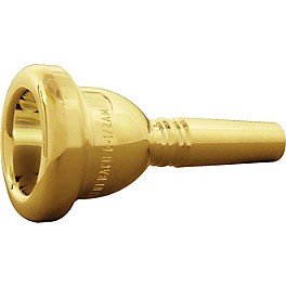 Bach Standard Series Large Shank Trombone Mouthpiece ... Bach Standard Series Large Shank Trombone Mouthpiece in Gold 6-1/2AM